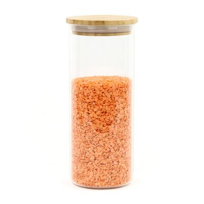 GLASS JAR with snap closure 1000 ml