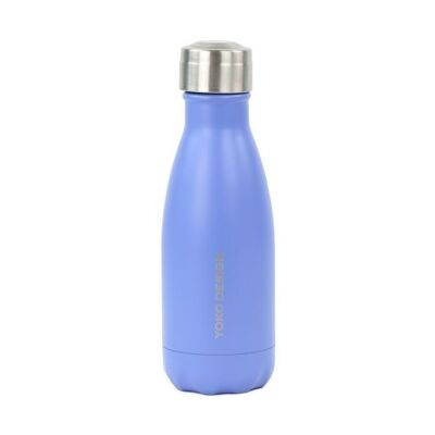 Bouteille isotherme  260 ml bleue mat