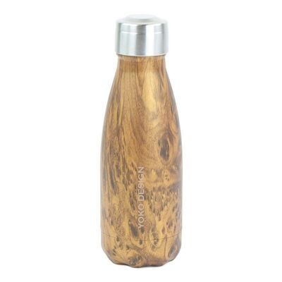 Bouteille isotherme 260 ml "wood"