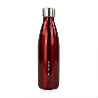 BOTELLA ISOTÉRMICA ROJA DE 500 ML