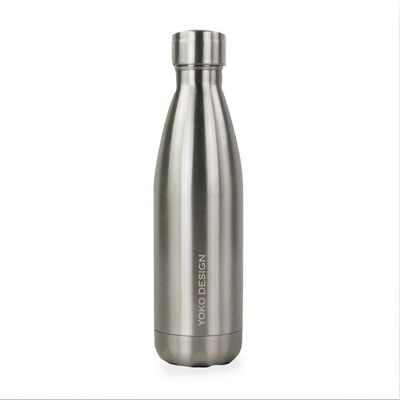 CANETTE ISOTHERME 500ML SOFT SILVER - YOKO