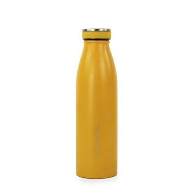 BOUTEILLE ISOTHERME 500 ml  " Milk bottles " Jaune