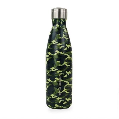 ISOLIERTE FLASCHE 500 ML CAMOUFLAGE