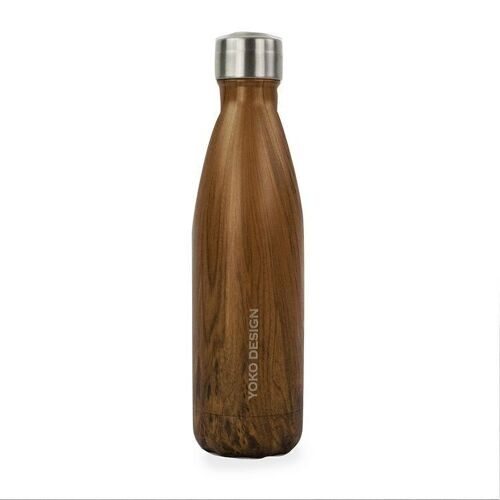 Bouteille isotherme 500 ml "wood"