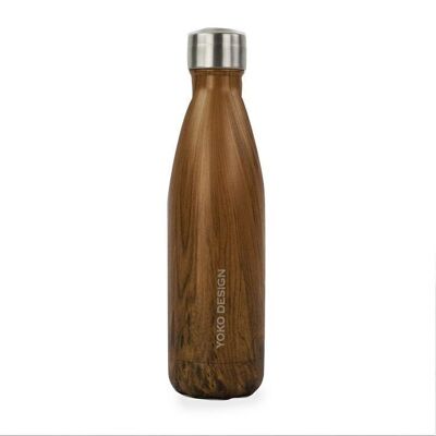 FLACONE ISOTERMICO "WOOD" 500 ML