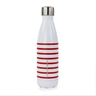 Isothermal bottle 500 ml Mariniere red