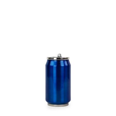 INSULATED CAN 280 ML BLUE