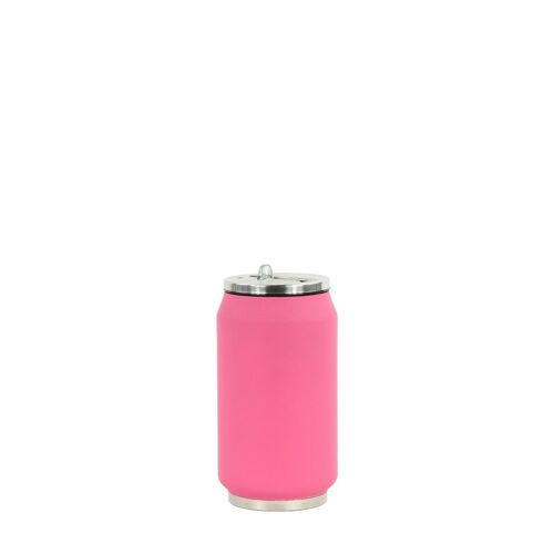 INSULATED CAN 280 ML SOFT TOUCH PINK