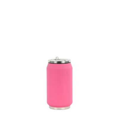 BOTE AISLADO 280 ML TACTO SUAVE ROSA