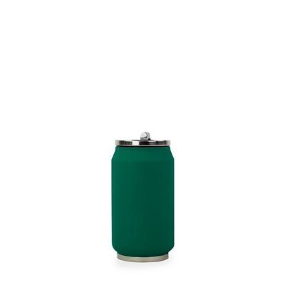 INSULATED CAN 280 ML SOFT TOUCH GREEN