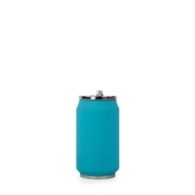INSULATED CAN 280 ML SOFT TOUCH TURQUOISE