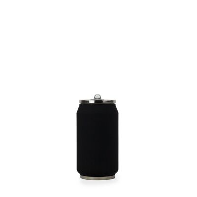 INSULATED CAN 280 ML SOFT TOUCH BLACK