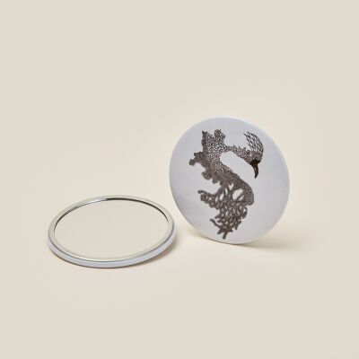 Bird's head pocket mirror