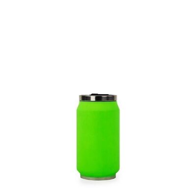 ISOTHERMAL FLUO CAN 280ML GREEN COLOR