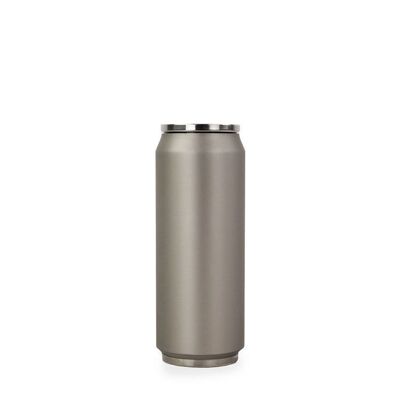 ISOLIERT KANN 500ML SOFT TOUCH SILBER