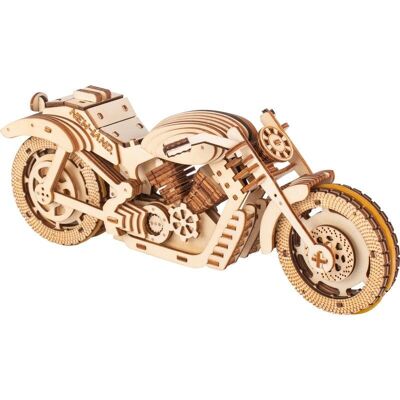 Houten bouwpakket Motor Motorfiets