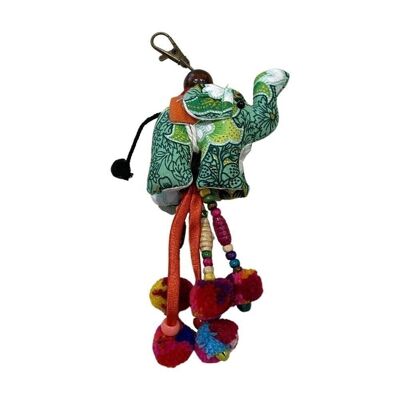 Vie Naturals Elephant Plush Bag Tag/Keychain, 15cm