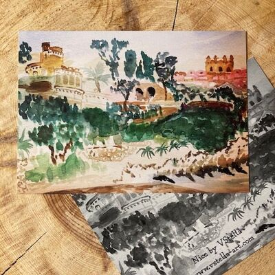 Le château de l'Anglais , carte postale