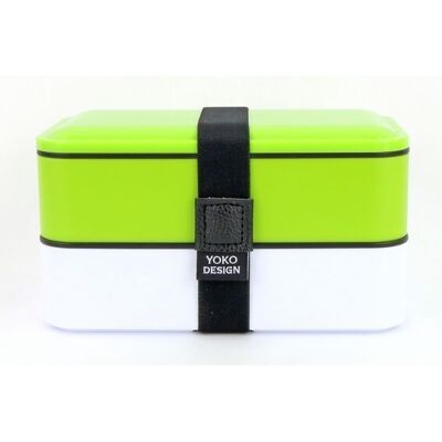 Lunch box 2 etages verts 1200 ml
