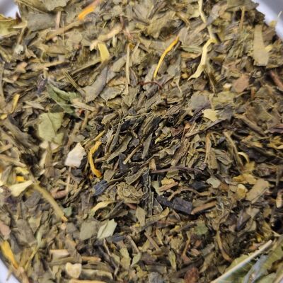 Mandarine grüner Tee