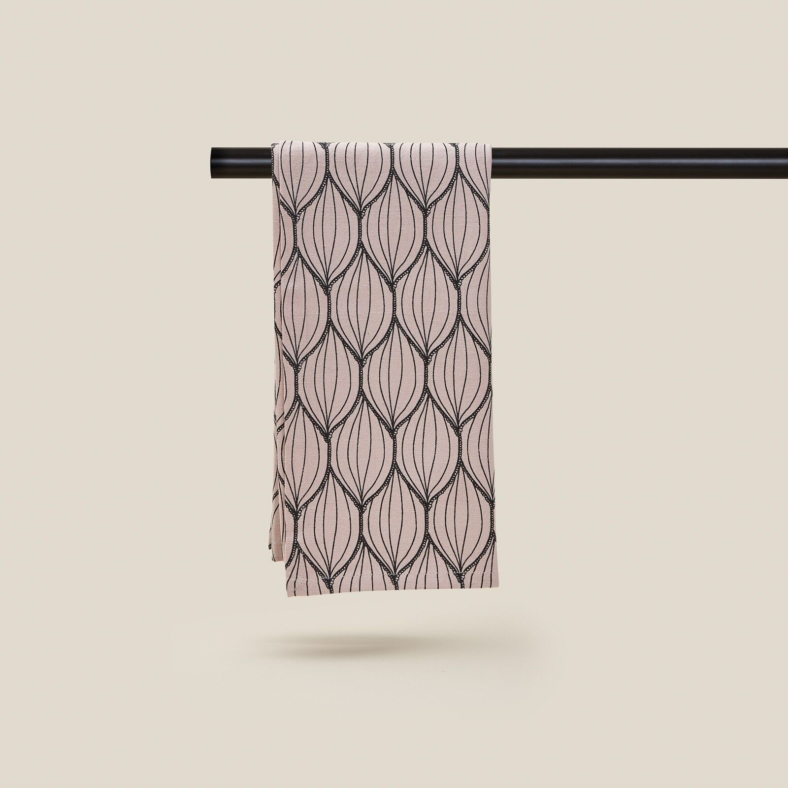 Rosa Mandel-Geschirrtuch