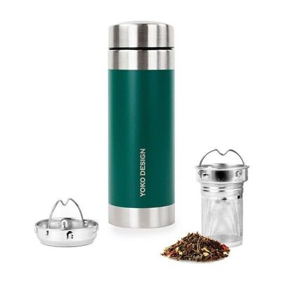 Theiere isotherme 350ml vert foret