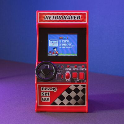 ORB - Retro Racing Machine - incl. 30x 8-bit games