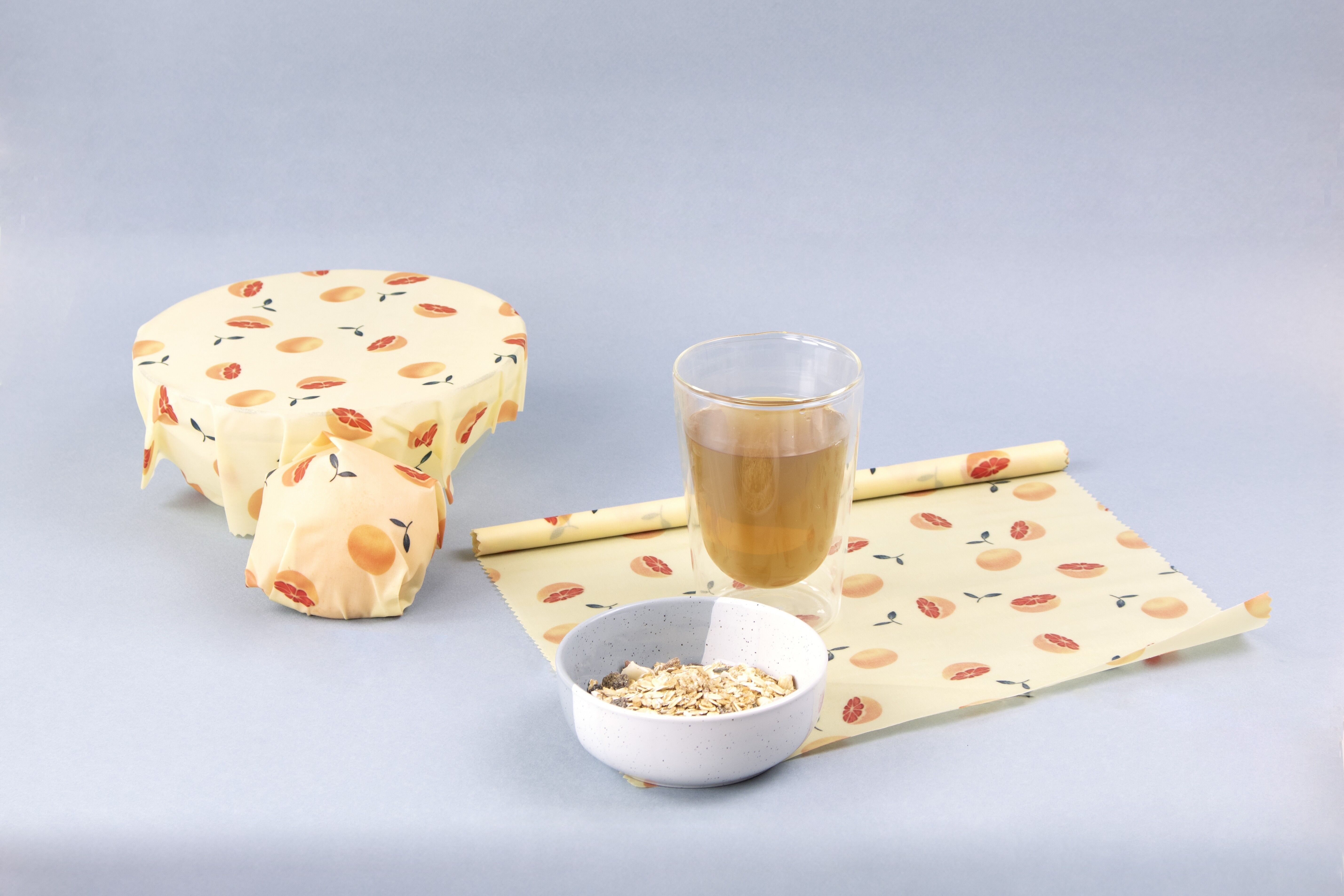 ROLLOS BEEWRAPS DE 1 METRO: PATRÓN DE FRUTAS