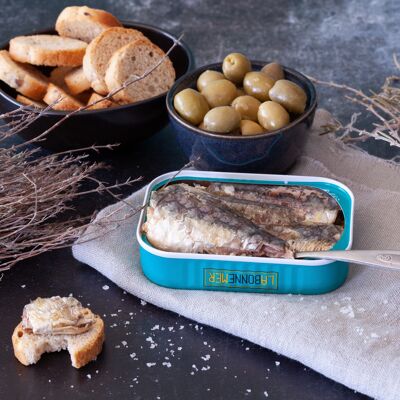 Sardines in olive oil and fleur de sel