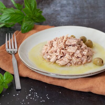 Tuna in organic olive oil