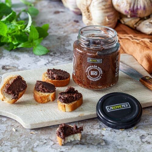 Tapenade noire bio 110g