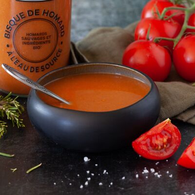 Organic lobster bisque