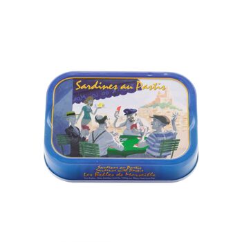 Coffret 4 boites de sardines 4