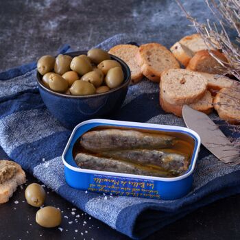 Sardines à l'huile d'olive vierge extra 1