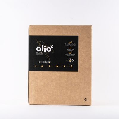 Olio - olio extravergine di oliva biologico 3 litri