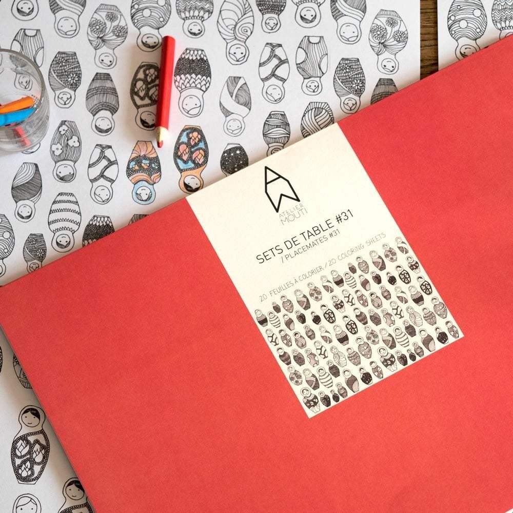 Tovagliette di carta Bambole