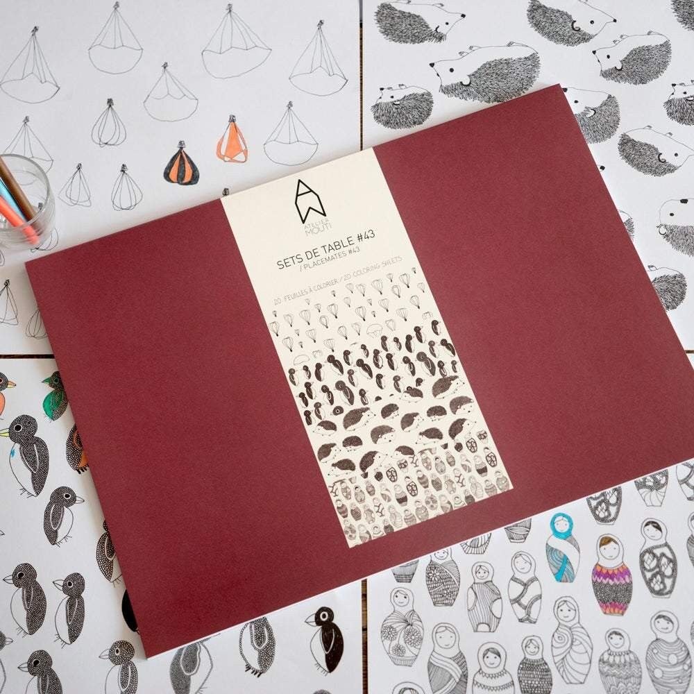 Misto #43 tovagliette all'americana di carta