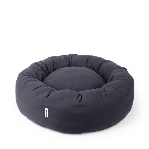 Donut bed Warm grey - ø75x20 cms