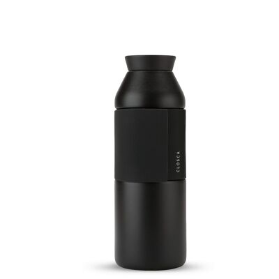 Flasche Wave Black - 450ml