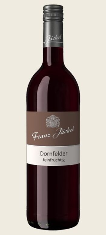 Vin rouge Dornfelder délicatement fruité