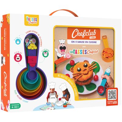 Coffret Kids - On s'amuse en cuisine avec les Tasses Chefclub - Version Française