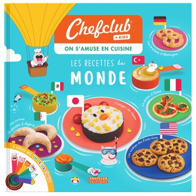 Kids Book - World Recipes - French Version