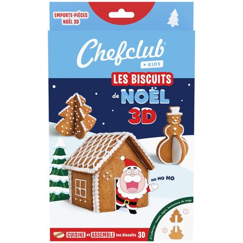 Emporte-pièces - les Biscuits de Noël 3D - Version Française