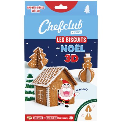 Cortadores de galletas - Galletas navideñas 3D - Versión en francés