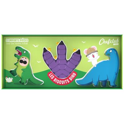 Cookie Cutters - Dino Cookies - French Version