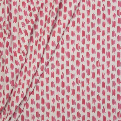Brushstroke - Radish - Fabric by the yard