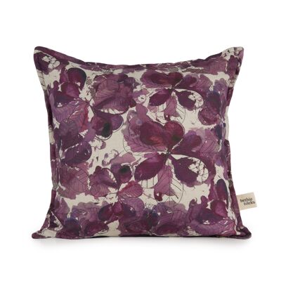 Scatter Cushions - Brushstroke - Radish Pink & Blue
