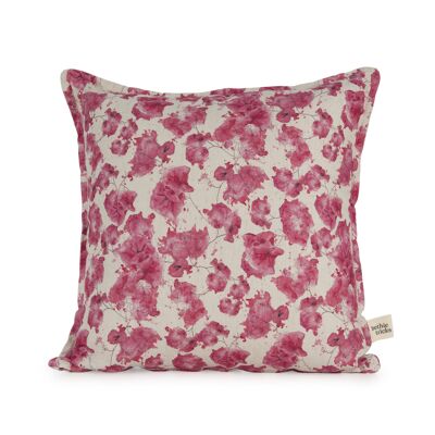 Scatter Cushions - Paperflower Brushstroke - Radish