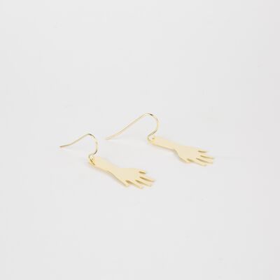 Nu Collection - Pendant earrings - Long Hand