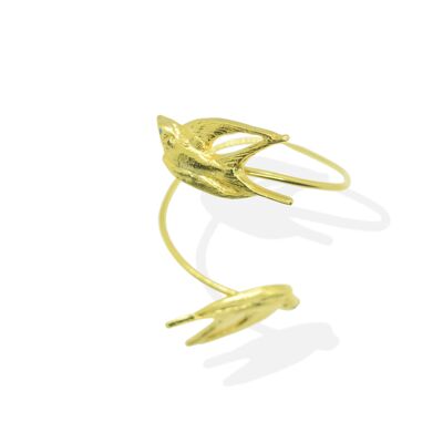 Bracciale d'oro dell'uccello